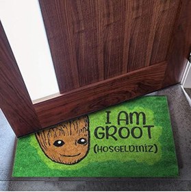 Resim Yıldızan trea_ Tasarımlı Dekoratif Kapı önü Paspas, Dış Mekan/Ev İçi/Banyo/Mutfak/Yatak Odası/Giriş Paspaslar 