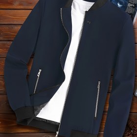 Resim Yeni İlkbahar ve Sonbahar Erkek Spor Giyim - Şık ve Çok Yönlü Dış Giyim 