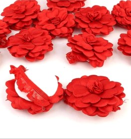 Resim Genel Markalar Kırmızı Kına El Gülü 12 Li – Kına Eğlence Aksesuarı 