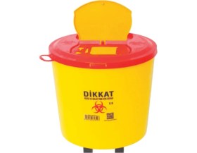Resim PremiumPort Temiz ve Güvenli Tıbbi Atık Kovası 10 L, Pratik Kullanım Için Ideal 