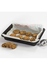 Resim ecenplast 50 Adet Fırınlanabilir Kendinden Yağlı Beyaz Pişirme Kağıdı – 30x40 cm 