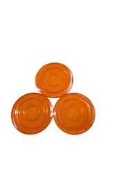 Resim Star Oyun Makineleri Turuncu Renk Havalı Air Hockey Diski - 3 Adet Turuncu Renk Disk 