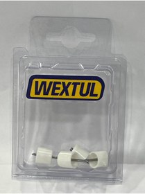 Resim WEXTUL Raf Pimi Plastik Başlı Cam Tutucu Mobilya Dolap Pimi (25 Adet) 