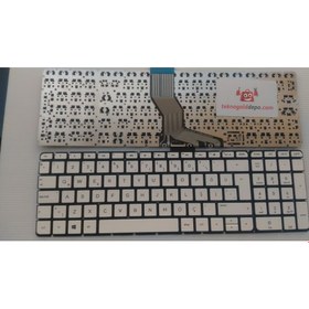 Resim Hp 15-AB Beyaz Klavye (OEM) 
