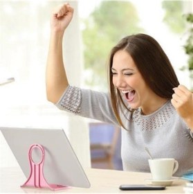 Resim Büro Ev Ofis Personel Telefonu İçin Mobil Şarj Priz Askısı Telefon Tablet Tutucu Stand Diğer 