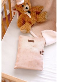 Resim Anne Bebek Bakım Çantası Yenidoğan Alt Açma Değiştirme Düzenleyici Çantası Organizer Solid Bej Çok Renkli 