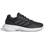 Resim Adidas Id1494 Gamecourt 2.0 Kadın Siyah Tenis Ayakkabısı 001 