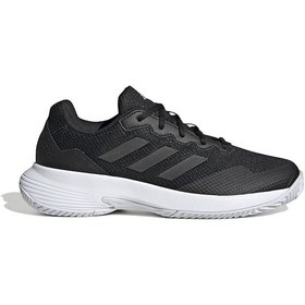 Resim Adidas Id1494 Gamecourt 2.0 Kadın Siyah Tenis Ayakkabısı 001 