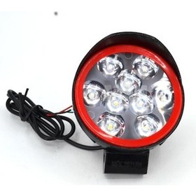 Resim Mısırlı Grup Motosiklet Off Road 9 Ledli Sis Çakar Modlu 12V LED Far 