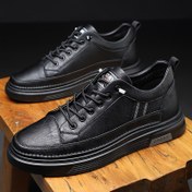 Resim Erkek Modası Sportif Rahat Ayakkabılar, Preppy Stil, Düz Renk, Elastik Bantlı Slip-On, Mikrofiber Sentetik Üst, Suni Astar, Kauçuk Taban, Yuvarlak Burun, İlkbahar/Sonbahar Günlük Giyim İçin Alçak Topuk 