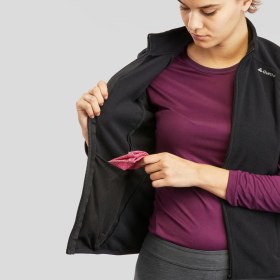 Resim Decathlon QUECHUA Kadın Polar Outdoor Yelek - Siyah - MH120 