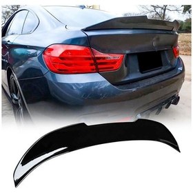 Resim Autogp Bmw F36 Psm Bagaj Üstü Spoiler Siyah Boyalı Plastik 2013 / 2017 Agp-bgz-sp-145386 