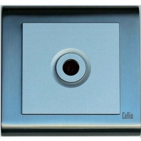 Resim Makel Cellia Tv Priz Gümüş Kapak Saten Çerçeve 