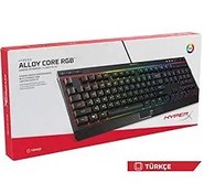 Resim HyperX Alloy Core RGB Membran Klavye TR HX-KB5ME2-TU 