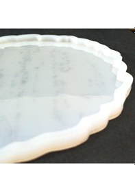 Resim Epoksi Reçine Silikon Kalıp Tırtıklı Büyük Yuvarlak Tepsi Sunum Ve Muhtelif Kalıp Hb460160 - 0003 