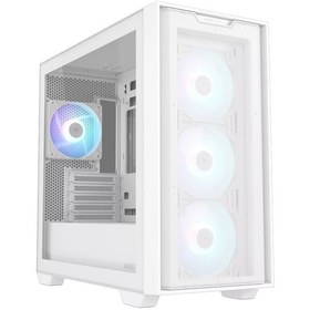 Resim Asus A21 Plus 750w 80+ Bronze Tempered Glass Argb Usb 3.2 Beyaz Matx Kasa 