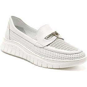 Resim Oxford Klasik Kadın Mar-25y-192-208 John May Beyaz Baskı Beyaz 