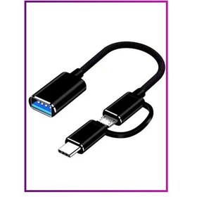 Resim Torima Usb 3.0 Type C Ve Micro Usb Otg Adaptör 