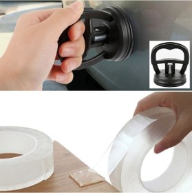 Resim Buffer Araç Göçük Düzeltme Aparatı 5 Metre Çift Taraflı Bant 