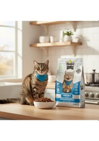 Resim Happy Somonlu Kuru Kedi Maması 12 KG 