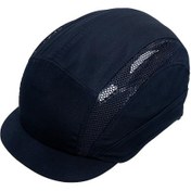 Resim Lm01-l Darbe Emici Şapka Baret Kep Kısa Siperlikli - Lacivert 