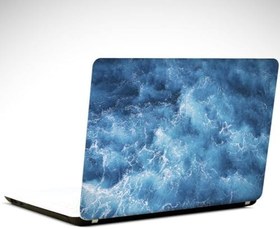 Resim Mavi Deniz Laptop Sticker 15.6 inch (38X27CM) 