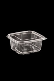 Resim Özkan Ambalaj Temizlik Kullan At Tek Kullanımlık Plastik Kapaklı Kase Sızdırmaz Kap 500 cc 25 Adet 