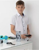 Resim Sk.skola Kısa Kollu Düğmeli Okul Gömleği 160260380 Beyaz 