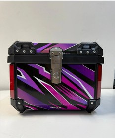 Resim Rexx 45 Litre Abs Motosiklet Arka Çanta - 10-renkli Tek Renk 