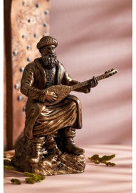 Resim Dede Korkut Mermerit Heykel 