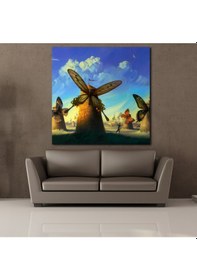 Resim Kelebekten Değirmenler 170x170cm 