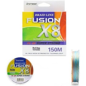 Resim Remixon Fusion 150 Mt X8 Multi Color İp Misina-8053 - 0.25 Mm 