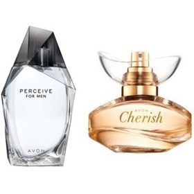 Resim Avon Perceive Edt 100 ml Erkek Parfümü Cherish Edp Kadın Parfümü 50 ml 