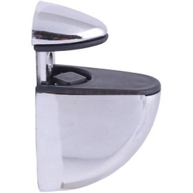 Resim Gürçayhırdavat Pelikan Cam Raf Tutucu Krom 2 Adet 