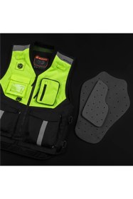 Resim Scoyco JK116 KORUMALI REFLEKTÖRLÜ YELEK NEON 