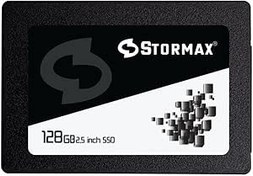 Resim Stormax 128GB SSD 2 5" Sata3 550-530MB/S Black SERI-SMX-SSD30BLCK/128G 