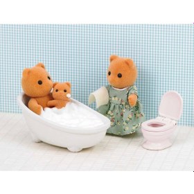 Resim 5148 Sylvanian Families Banyo Ve Tuvalet Seti Figürler Dahil Değildir +3 Yaş Standart 