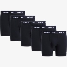 Resim Nike Brief 5'li Erkek Siyah Boxer 