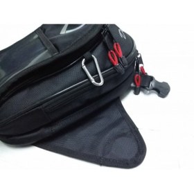 Resim Motospartan DEPO ÜSTÜ ÇANTA 6,6LT DC DP01 MAGNETLİ + EL VE OMUZ ASKILI 