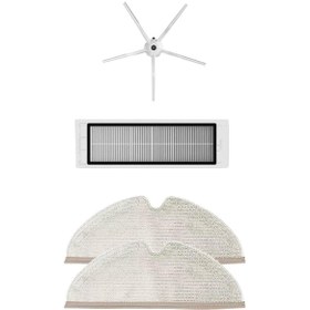 Resim Roborge Roborock S5 Max Robot Süpürge Uyumlu 4'lü Yedek Parça Seti 