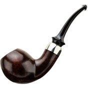 Resim Lubinski Briar Pipo 13012-20 Koyu Kahve Smooth 