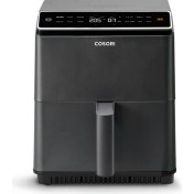 Resim Cosori Dual Blaze 6,4 LT Hazır Programlı 1750W Dokunmatik Panelli AirFryer 