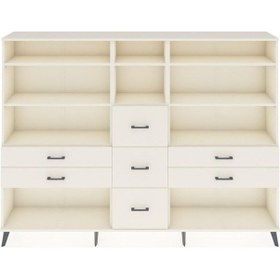 Resim Arges Dolap 8 Raflı 7 Çekmeceli 220x30x163 Aytaşı-aytaşı Aytası - Aytası 