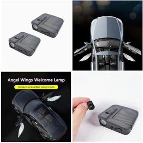 Resim orco (2XADET) 1 TAKIM HD PİLLİ PROJEKTÖR ANGEL WİNGS (MELEK KANATLARI) 