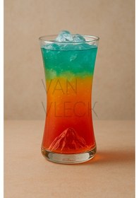 Resim Titanik Buz Dağı Figürlü Cam Bardak Şeffaf, Dekoratif, Özel Tasarım Su Ve İçecek Bardağı Şeffaf 