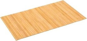Resim Orret Home Kaydırmaz Tabanlı Bambu Banyo Paspası - 70x45 cm Doğal Ahşap Bambu Mat, Suya Dayanıklı, Kaymaz Paspas, Dekoratif ve Hijyenik Zemin Kaplama 