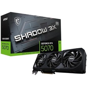 Resim Msı Shadow 3x Geforce Rtx 5070 Oc 12gb Gddr7 192bit Hdmı/dp Ekran Kartı 