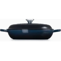 Resim Le Creuset Gourmet Professional Güveç, Emaye Dökme Demir, Fransa Üretimi 