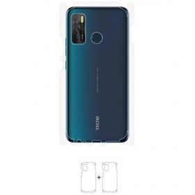 Resim Wrapsol Tecno Camon 15 Arka Yan Koruyucu Darbe Emici Poliüretan Film Amerika Üretimi 