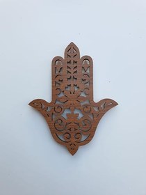 Resim 2 Adet 8x8 cm Ahşap Sevgililer Günü Magnet 